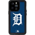 MLB Detroit Tigers - Solid Distressed iPhone 15 Pro Waterproof Case